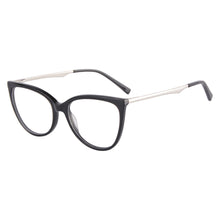 Загрузить изображение в средство просмотра галереи, Ацетатная оправа «кошачий глаз» с чистыми линзами, прогрессивные мультифокусные очки для чтения с защитой от синего света-AM66