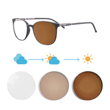 Carregar imagem no visualizador da galeria, Shinu óculos de sol fotocromáticos com lentes coloridas, óculos femininos que mudam roxo azul óculos de transição para mulheres sh079