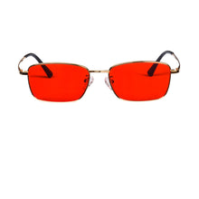 Load image into Gallery viewer, SHINU titanium eye glasses frame for men Red Lenses 100% Blocking Blue Green Light Eyeglasses Protecting Eyes Glasses Good Sleep