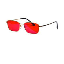 Load image into Gallery viewer, SHINU titanium eye glasses frame for men Red Lenses 100% Blocking Blue Green Light Eyeglasses Protecting Eyes Glasses Good Sleep