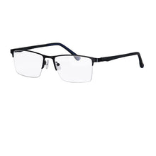Загрузить изображение в средство просмотра галереи, Мужские очки, прогрессивные мультифокальные очки в полурамке, очки с варифокальным зрением по рецепту, мужские цветные линзы с астигматизмом 6310