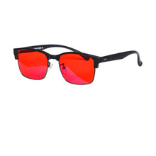 Загрузить изображение в средство просмотра галереи, SHINU Мужская оправа с красными линзами для мужчин, очки для хорошего сна, снимающие напряжение глаз, очки-SH018