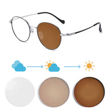 Загрузить изображение в средство просмотра галереи, Женские очки в оправе Фотохромные линзы Очки по рецепту женские фотохромные очки для близорукости индекс 1,56 однофокальные 1028