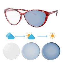 Загрузить изображение в средство просмотра галереи, Женские очки Фотохромные линзы Очки по рецепту для близорукости Фотохромные очки для близорукости Очки по рецепту с линзами 5865
