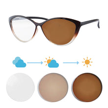 Загрузить изображение в средство просмотра галереи, Женские очки Фотохромные линзы Очки по рецепту для близорукости Фотохромные очки для близорукости Очки по рецепту с линзами 5865