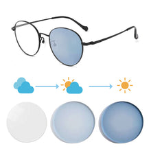 Загрузить изображение в средство просмотра галереи, Женские очки в оправе Фотохромные линзы Очки по рецепту женские фотохромные очки для близорукости индекс 1,56 однофокальные 1028