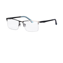 Загрузить изображение в средство просмотра галереи, Мужские очки, прогрессивные мультифокальные очки в полурамке, очки с варифокальным зрением по рецепту, мужские цветные линзы с астигматизмом 6310