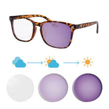 Загрузить изображение в средство просмотра галереи, Мужские очки, фотохромные линзы, очки по рецепту, мужские фотохромные очки для близорукости, очки для близорукости с линзами 8068