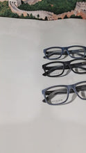 Load and play video in Gallery viewer, Denim Frame Men Women Glasses Progressive Multifocal Glasses Prescription Varifocal Glasses Man SH007