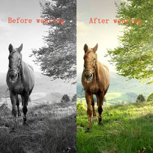 Загрузить изображение в средство просмотра галереи, Очки SHINU для дальтоников для мужчин, металлическая оправа, красно-зеленые очки для слепоты, солнцезащитные очки цветового видения-8002