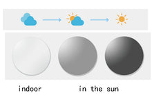 Load image into Gallery viewer, Photochromic Eyeglasses Anti Blue Ray Progressive Multifocus Reading Glasses SHINU-RGE007