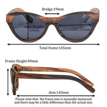 Load image into Gallery viewer, SHINU Wood Sunglasses Men Polarized Sunglasses for Women Wooden Decorative Glasses UV400 Driving Designer Sunglasses Bamboo Wood