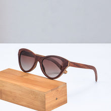 Load image into Gallery viewer, SHINU Wood Sunglasses Men Polarized Sunglasses for Women Wooden Decorative Glasses UV400 Driving Designer Sunglasses Bamboo Wood
