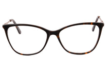 Carregar imagem no visualizador da galeria, Armações de acetato feminino lente limpa anti luz azul óculos de leitura multifoco progressivos - RD150