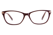 Загрузить изображение в средство просмотра галереи, Женские очки в ацетатной оправе с чистыми линзами и защитой от синего света для близорукости - RD642