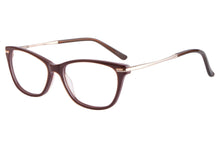 Загрузить изображение в средство просмотра галереи, Женские очки в ацетатной оправе с чистыми линзами и защитой от синего света для близорукости - RD642