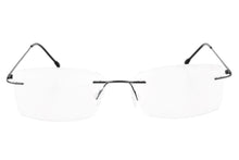 Load image into Gallery viewer, SHINU Blue Light Blocking Computer Glasses for Men Women Titanium Rimless Frame Anti Blue Light Glasses for Reading-T1024