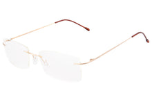 Load image into Gallery viewer, SHINU Blue Light Blocking Computer Glasses for Men Women Titanium Rimless Frame Anti Blue Light Glasses for Reading-T1024