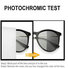 Load image into Gallery viewer, Blue Ray Blokers Photochromic Grey Glasses Polarized Driving Night Vision Sunglasses Women Men SHNU-T6319