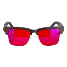 Carregar imagem no visualizador da galeria, SHINU Red Lens Sleep Glasses Blue Light Filter Glasses To Sleep Better Nighttime Blue Light Protection Glasses Wood Frame
