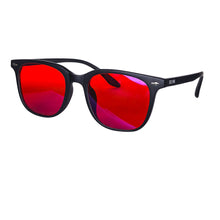 Загрузить изображение в средство просмотра галереи, SHINU Anti Blue Light Glasses Men Frame Red Lens Full Blocking for Good Sleep Orange for Long Time Working
