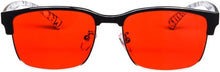 Carregar imagem no visualizador da galeria, Blue Ray Glasses for Better Sleep Red Lens Glasses Anti Blue Green Light for Men Eyewear SH018
