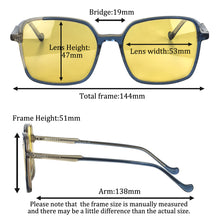 Load image into Gallery viewer, SHINU Polarized Sunglasses Night Vision Driving Glasses Women Blocking Blue Light TR90 Frame
