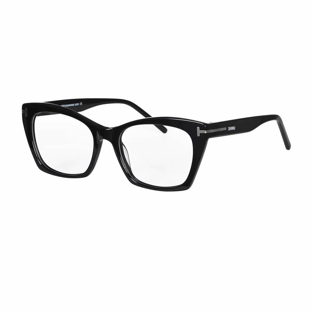Reading Glasses Men for Distance and Near Glasses Acetate Frame Red Lens Eliminate Eye Strain