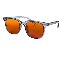 Загрузить изображение в средство просмотра галереи, SHINU Anti Blue Light Glasses Men Frame Red Lens Full Blocking for Good Sleep Orange for Long Time Working
