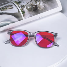 Carregar imagem no visualizador da galeria, SHINU Anti Blue Light Glasses Men Frame Red Lens Full Blocking for Good Sleep Orange for Long Time Working
