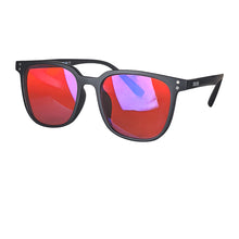 Загрузить изображение в средство просмотра галереи, SHINU Red Lens Glasses Better Sleep Orange Lens Blue Light Blocking for Computer or Long Time Gaming Tr90 Frame Y2k Glasses
