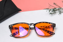 Load image into Gallery viewer, SHINU 99.9% Anti Blue Light Computer Glasses for Men Women Orange Lens Filter Anti Eye Strain Eyeglasses-SH068
