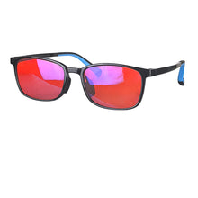 Загрузить изображение в средство просмотра галереи, SHINU Square Shape Kids Glasses Blue Light Blocking Glasses Children Glasses 129mm Wide Red Lenses
