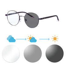 Загрузить изображение в средство просмотра галереи, SHINU фотохромные солнцезащитные очки анти-голубые очки мужские оранжевые очки для глаз женские очки SH002
