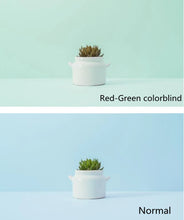 Carregar imagem no visualizador da galeria, Color Blind Glasses for People with Red Blindness Color Vision Disorder Color Weakness Green Colorblinded Glasses Colorblind for Men 3001
