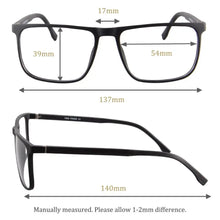 Carregar imagem no visualizador da galeria, SHINU Progressive Reading Glasses Men Freeform Multifocal Lens Customized According Buyer Prescription with Astigmatism  Diopter
