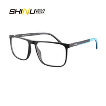 Load image into Gallery viewer, SHINU Progressive Reading Glasses Men Freeform Multifocal Lens Customized According Buyer Prescription with Astigmatism  Diopter
