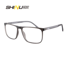 Load image into Gallery viewer, SHINU Progressive Reading Glasses Men Freeform Multifocal Lens Customized According Buyer Prescription with Astigmatism  Diopter
