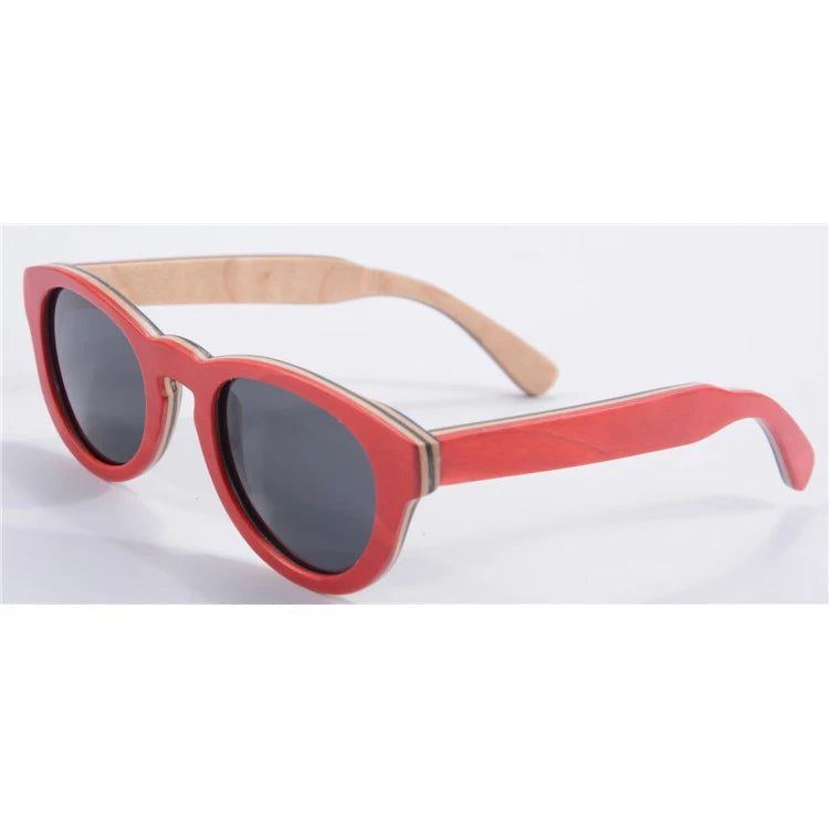 Wooden polarized Sunglasses Women Skateboard wood sunglasses wood woman 	 sunglasses woman luxury 2024 original 68022