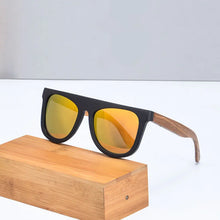 Load image into Gallery viewer, SHINU polarised sunglasses for men ebony wood sunglasses for men high quality polarized pear wooden handmade glasses for men
