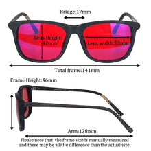Load image into Gallery viewer, Sleep-Inducing Glasses Men Blue Light Blocking Computer Glasses Red Orange Lenses Nighttime Blue Light Filtering Acetate Glasses
