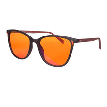 Загрузить изображение в средство просмотра галереи, SHINU Brand Good Sleep Blue Light Blocking Glasses Men Red Lenses Orange Yellow for Working Long Time with Bluelight Customized
