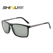Load image into Gallery viewer, SHINU polarized sunglasses men with myopia diopter sunglasses for myopia man prescription sun glasses for men
