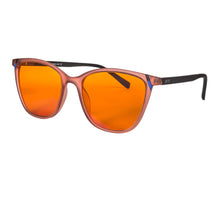 Load image into Gallery viewer, SHINU Brand Good Sleep Blue Light Blocking Glasses Men Red Lenses Orange Yellow for Working Long Time with Bluelight Customized
