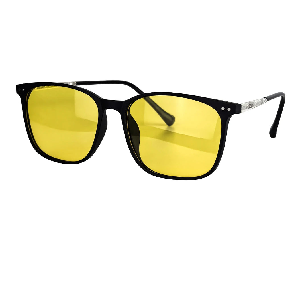 Night Driving Glasses Polarized Fishing Glasses Men Women Blue Light Blocking Lenses Tr90 Frame Day and Night Driving Glasses