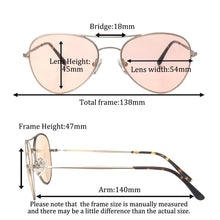 Load image into Gallery viewer, SHINU FL-41 Migraine Glasses Pink Tint 73% Light Transmittance All Day Wear Photophobia Relief Computer Glasses for Women Men

