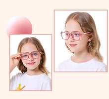 Carregar imagem no visualizador da galeria, Blue Light Blocking Glasses for Kids Square Shape Fashion Glasses Myopia Presbyopia Custom Prescription Glasses for Boy Gril
