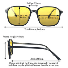 Load image into Gallery viewer, SHINU Photochromic Brown Yellow Lens Night Vision Driving Glasses Women Blocking Blue Light for Computer Working Polarized
