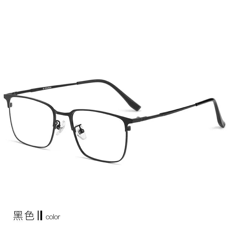 SHINU brand lenses multifocal lens glasses titanium near and far multifocal eyeglasses for men titanium prescription glasses