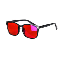 Load image into Gallery viewer, Men’s Glasses Blue Light Blocking Computer Glasses Orange Yellow Clear Lenses Glasses Light Blue Eyeglasses 3 Blocking Rate
